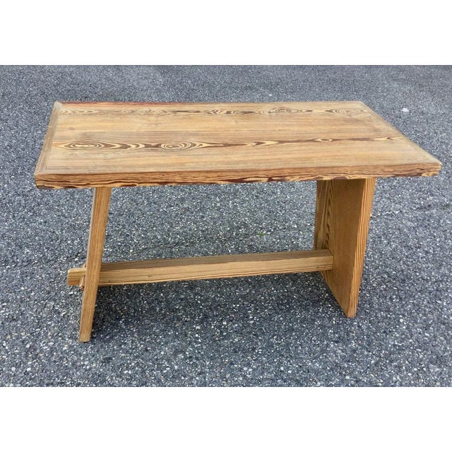 Pitch Pine Console Table For Sale - Image 11 of 11
