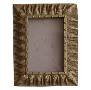 Vintage 90s Gold Resin Sun Frame