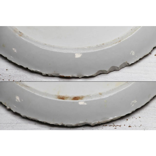 18th Century Antique Qianlong Famille Rose Plate For Sale - Image 11 of 13