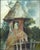 Contemporary Modernist Painting in Good Giltwood Cassetta Frame Signed For Sale - Image 3 of 7