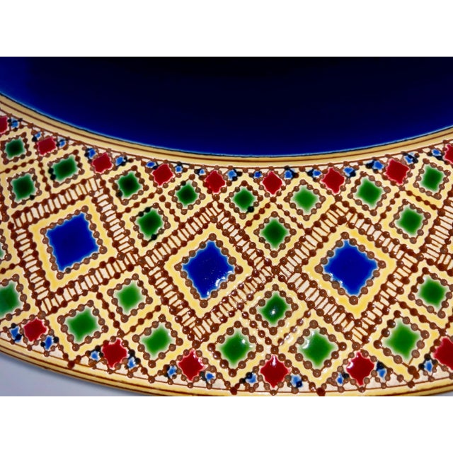 Ceramic Italian Jewel Tone Ceramica Bowl by Francesco Fasano For Sale - Image 7 of 13