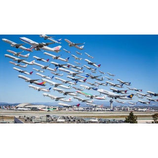 Wake Turbulence by Mike Kelley Print, 21" x 36" For Sale