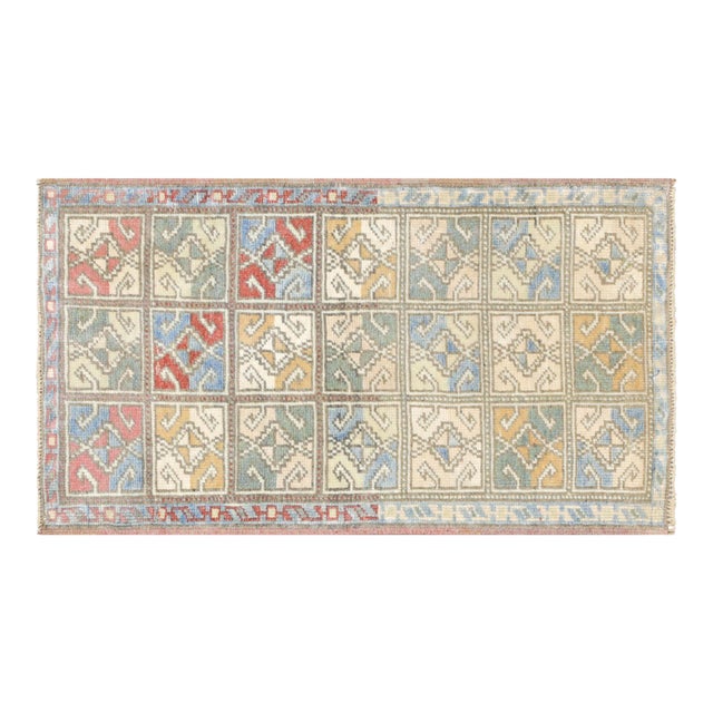 1960s Turkish Oushak Yastic For Sale