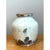 Eggshell Vintage Blue and White Pottery Vase For Sale - Image 8 of 12