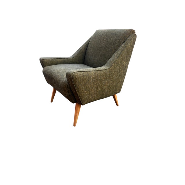Mid 20th Century Haywood Wakefield Lounge Chair For Sale - Image 9 of 18