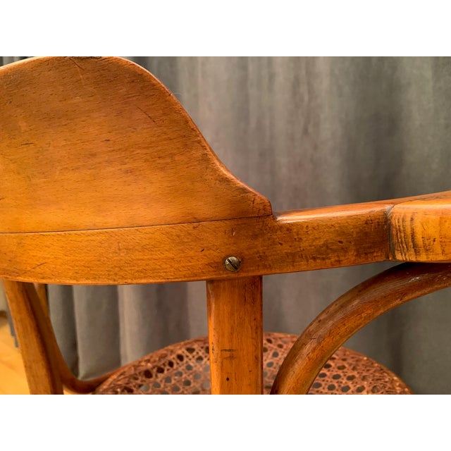 Armchair No. 704 by Jakob and Josef Kohn, Austria, 1900s For Sale - Image 12 of 18