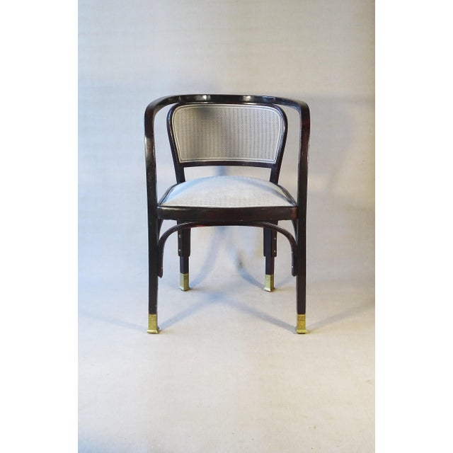 Antique Armchair by Gustav Siegel, 1905 For Sale - Image 6 of 11