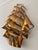 This piece is a vintage mid-century modern, hand-fabricated mixed-metal and brass sailing ship wall sculpture created by...