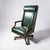 Late 20th Century Exceptional Judge Style High Back Swivel Tilt Leather Desk Chair For Sale - Image 12 of 17