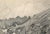 American San Gabriel Mountain Landscape in Black and White - Graphite Pencil on Paper by Ralph Holmes For Sale - Image 3 of 9