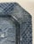 Antique Japanese Blue and White Octagonal Plate With Iris Motif For Sale - Image 4 of 14