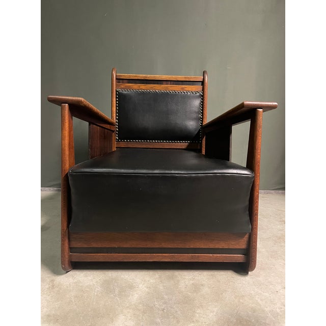 Vintage Haagse School Lounge Chairs, 1930, Set of 2 For Sale - Image 15 of 18