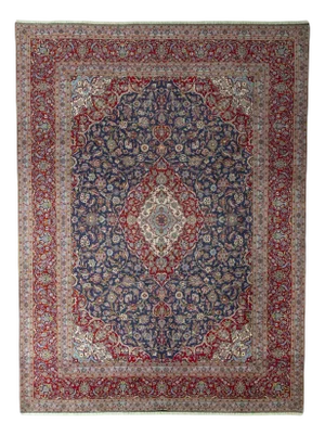 Kashan Oriental Rug in Wool