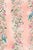 Mahjong Floral Stripe Grasscloth Wallpaper by House Party | Coral Crack | 6 Yards For Sale - Image 4 of 7
