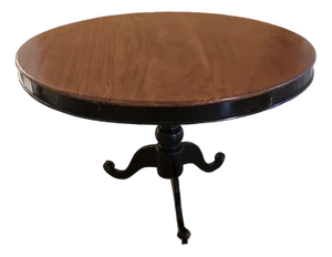 Late 19th Century Round Table in Mahogany