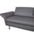 Gray Leather Elena Three-Seater Sofa with Manual Function from Koinor For Sale - Image 8 of 16