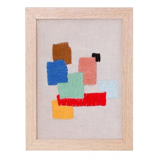 Sea Edition Embroidery #1 by Mariadela Araujo For Sale