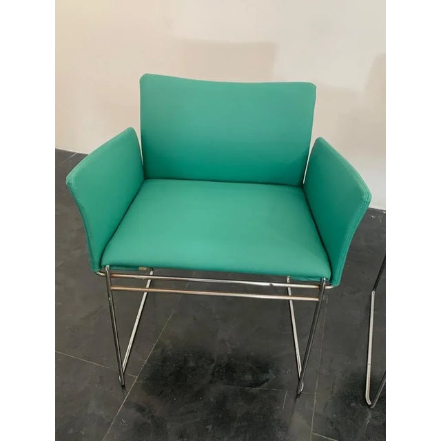 Maja Armchairs by Kazuhide Takahama for Simon Gavina, Set of 4 For Sale - Image 11 of 12