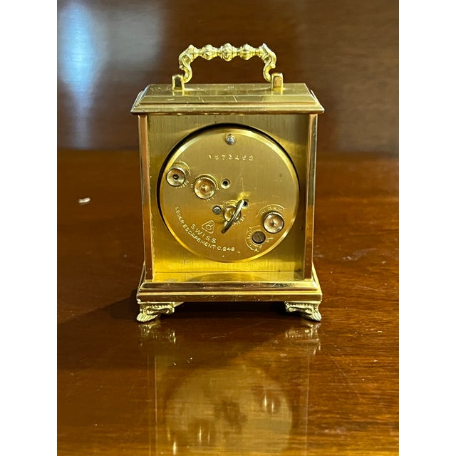 Bucherer-Imhof alarm clocks are highly collectible and well made. This one is in excellent working condition and shows...