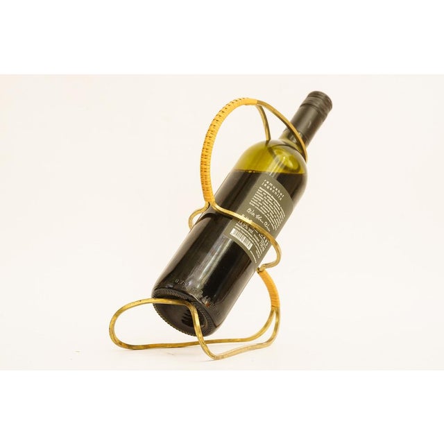 Gold Bottle Holder, Vienna, 1950s For Sale - Image 8 of 8