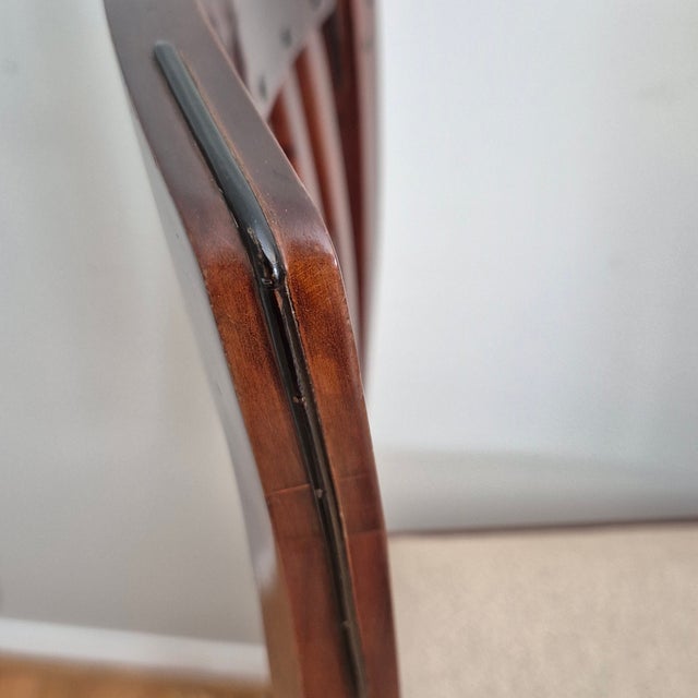 Late 20th Century Blacker House Mahogany Side Chairs in the Style of Greene and Greene Arts & Crafts, a Pair For Sale - Image 15 of 18