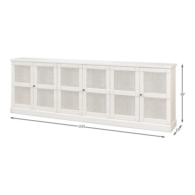 White Painted Sideboard For Sale - Image 9 of 10