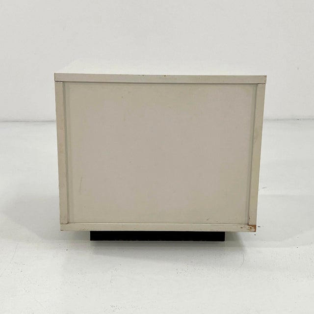 Plastic DF 2000 Night Table with Drawer by Raymond Loewy for Doubinsky Frères, 1960s For Sale - Image 7 of 14