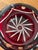 Glass Mid 20th Century Bohemian Cut to Clear Ruby Crystal Ashtray For Sale - Image 7 of 7
