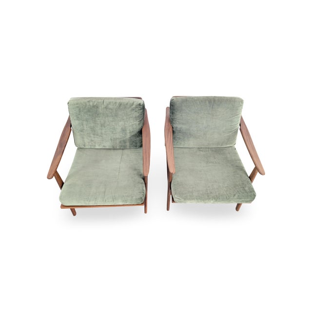 Wood Vintage Danish Easy Chair in Teak For Sale - Image 7 of 10