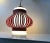Metal Vintage Danish 'Opal Lamella' Pendant Ceiling Lamp by Svend Aage for Holm-Sørensen, 1959 For Sale - Image 7 of 12