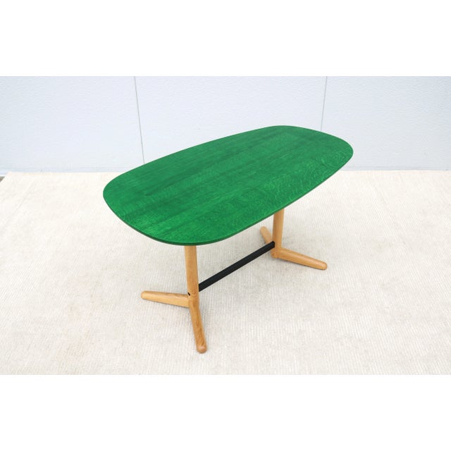 Minimalist Modern O Mr. President Oak Children Desk or Occasional Table by Bulo For Sale - Image 4 of 12