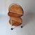 Vintage Folding Rolling Serving Cart in Wood, 1970s For Sale - Image 9 of 13