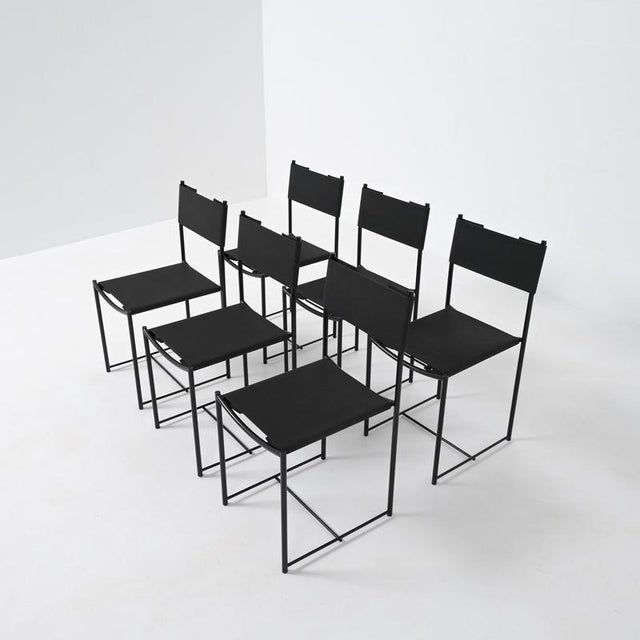 Spaghetti Chairs by G. Belotti for Alias, 1970s, Set of 6 For Sale - Image 14 of 18
