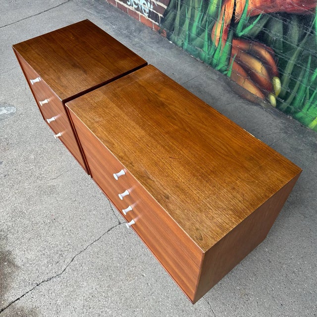 Mid-Century Modern George Nelson for Herman Miller Thin Edge Chests With Vanity For Sale - Image 3 of 12