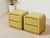 Mid 20th Century Mid 20th Century Yellow Sunshine Pair of Nightstands For Sale - Image 5 of 12