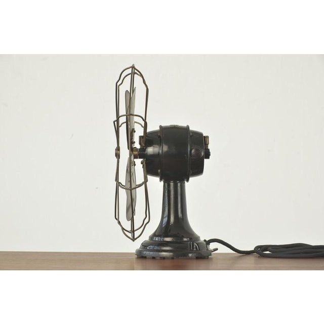 WT 22 Table Fan by Peter Behrens for AEG, Germany, 1909 For Sale - Image 4 of 14