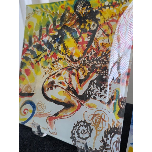 Zaida Del Rio Artist Plates - Set of 2 For Sale In New York - Image 6 of 8