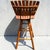 Mid-Century Modern Pair Original MCM Arthur Umanoff Style Wood Slat Stools For Sale - Image 3 of 7