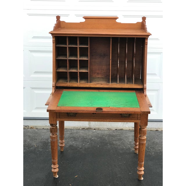 20th Century Early Plantation Captain's Writing Desk Chairish