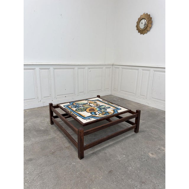 Vintage Teak Coffee Table, 1970s For Sale - Image 9 of 9