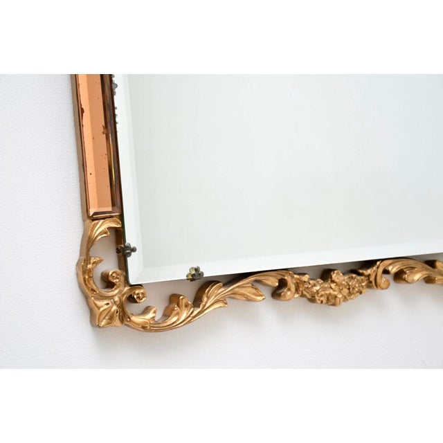 Vintage Art Deco Decorative Mirror, 1930s For Sale - Image 6 of 9