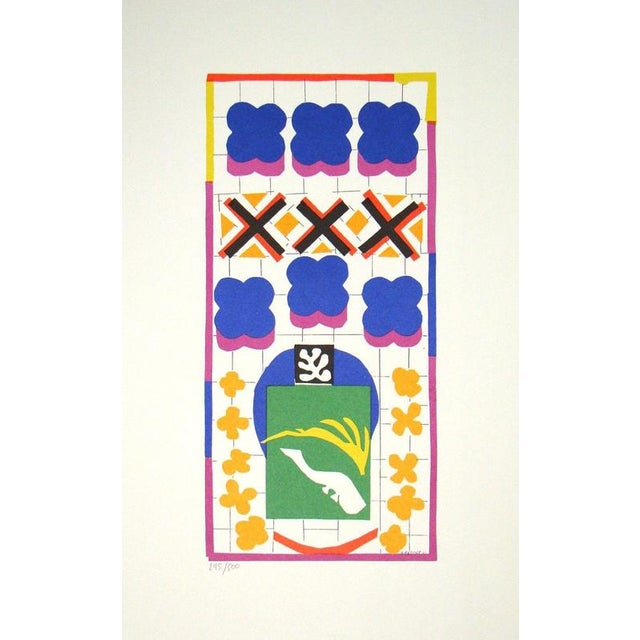 Henri Matisse (after) (1869-1954) Poissons Chinois, 1978 Limited edition lithograph in colors on Fabriano fine art paper....