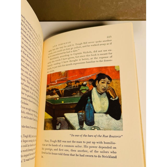 1941 year Collectors book Somerset Maugham The Moon and Sixpence with illustrations by Paul Gauguin.