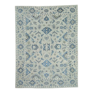 Turkish Oushak Rug 12'6" x 16'4" #18504 For Sale