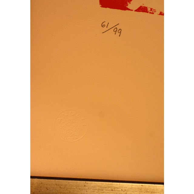 Bellora, Luccan Figure, 1970s, Lithograph, Framed For Sale - Image 12 of 16