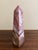 Stone Neoclassical Solid Marble Red and Brown Obelisk For Sale - Image 7 of 9