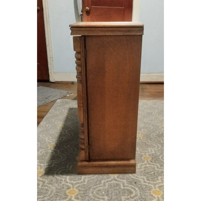 United Furniture Corporation 1970s Spanish Mediterranean Accent Cabinet/ Nightstand For Sale - Image 4 of 6