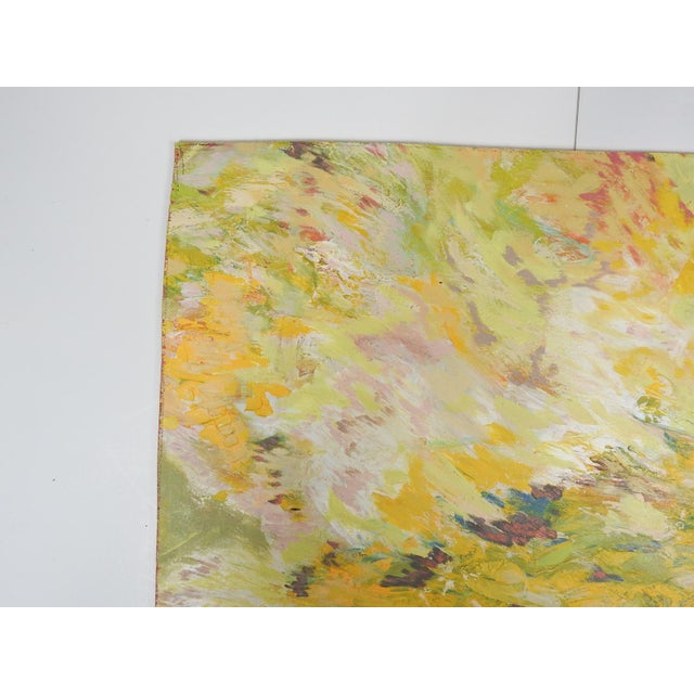 2010s 2010 Impressionist Summer Tree Painting For Sale - Image 5 of 8