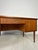 Vintage Scandinavian Curved Teak Writing Desk, 1960s For Sale - Image 4 of 12