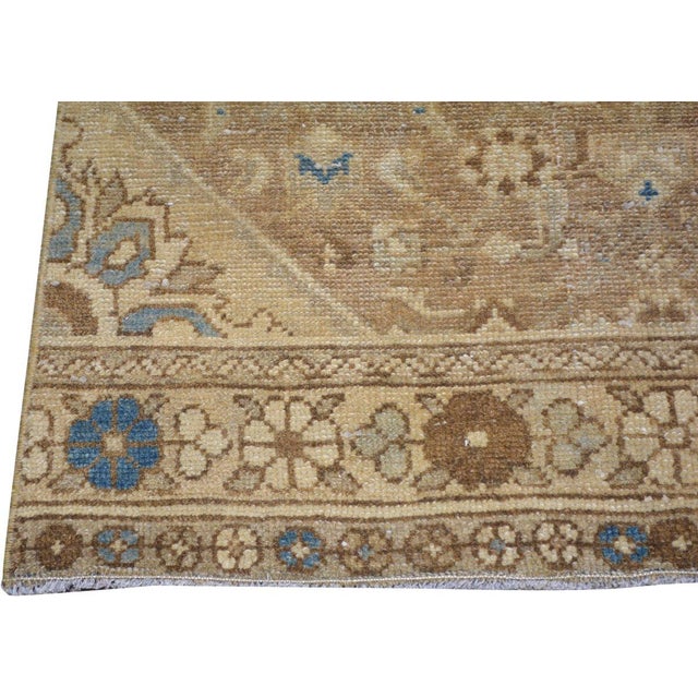 Traditional Vintage Turkish Hand Knotted Wool Rug, 3'9''x11'3'' For Sale - Image 3 of 5